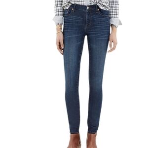 MADEWELL HIGH RISER SKINNY JEANS SZ 25